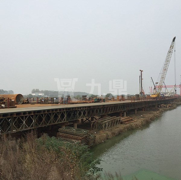武漢市政路橋-天河機場S9標段2鋼便橋